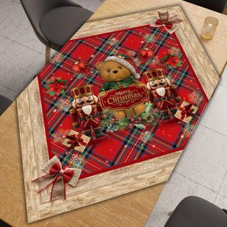 Runner da tavola Natale Orso e Schiaccianoci