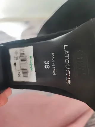 Botas de ante Latouche negras