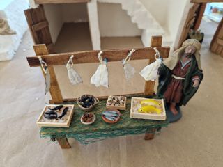 Puesto de pescado y marisco