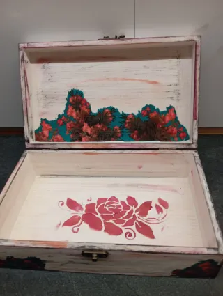 Caja madera Sisi Emperatriz hecha a mano