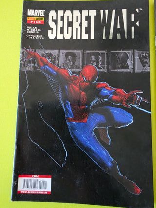 Secret War #1 y #2 (de 5) · Marvel / Panini Comics