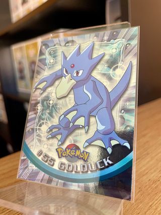 Pokemon Topps Golduck Prata Holo