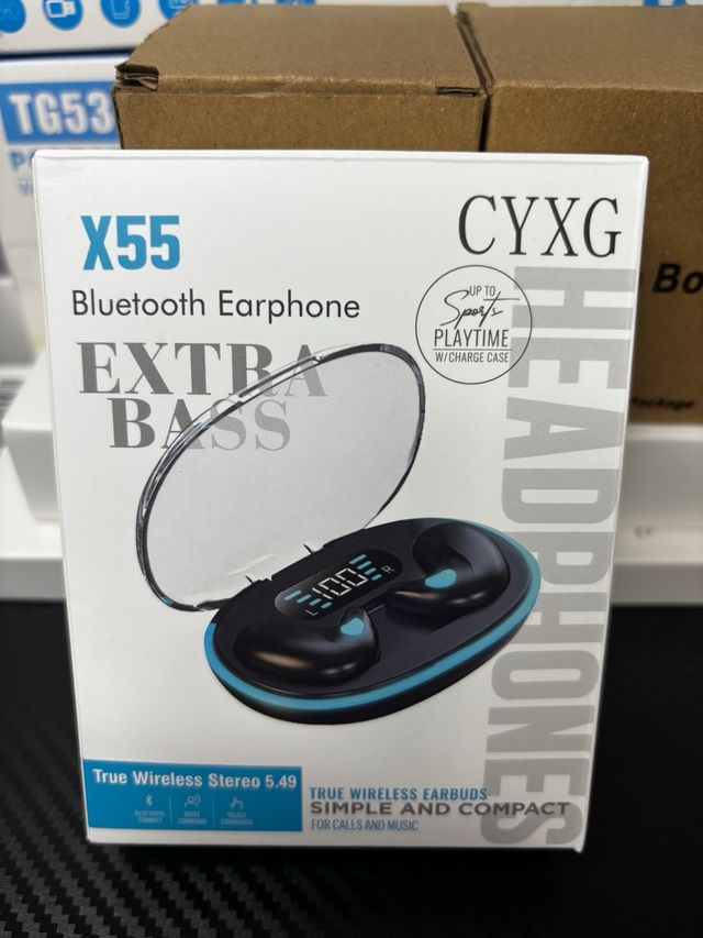 Auriculares Bluetooth CYXG X55 Extra Bass