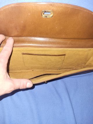 Cartera de cuero vintage