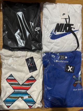 Sudadera Nike XL Negra y Blanca