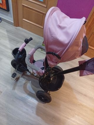 Triciclo infantil rosa