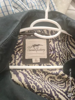 Chaqueta Burberry entretiempo Azul