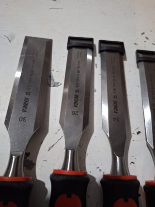 Juego 6 formones Wurth 10-30 mm