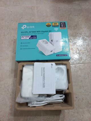 Kit PLC AV1000 WiFi Gigabit TP-Link