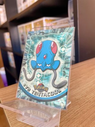 Pokemon Topps Prata Foil Holo #72 Tentacool
