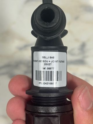 Grifo de conexión rápida para agua
