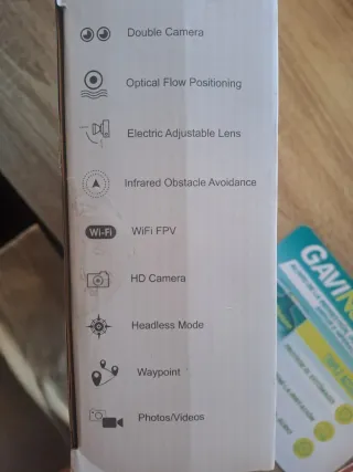 Dron le-idea IDEA 12 con 2 baterías y funda