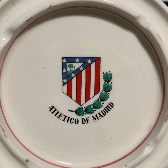 Atlético de Madrid cenicero 20cm diámetro