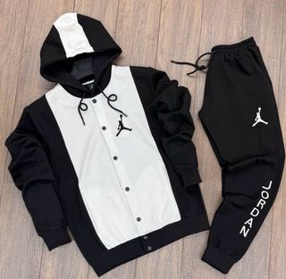 Conjunto Jordan Nike Azul y Blanco