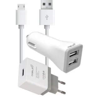 Cargador Móvil Casa y Coche USB