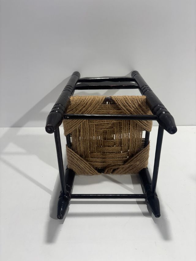 Mini Silla Enea Madera y Ratán