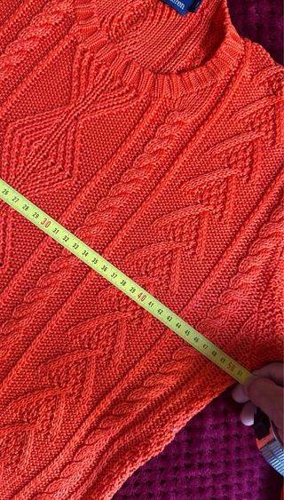 POLO RALPH LAUREN JERSEY HOMBRE MUJER NARANJA M