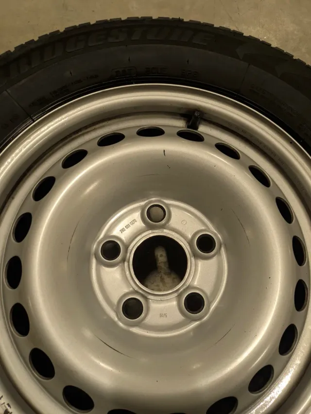 4x Ruedas Llantas de acero 7H0 601 027D VW T5 T6