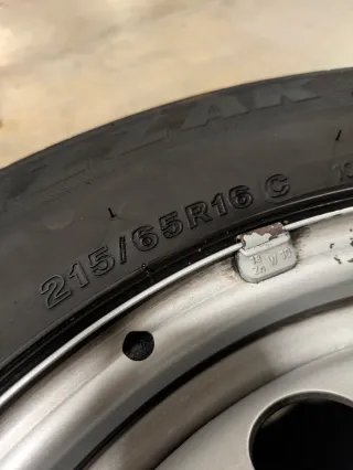 4x Ruedas Llantas de acero 7H0 601 027D VW T5 T6