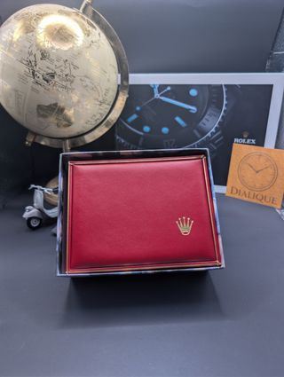 Scatola Rolex rossa vintage Ref. 14.00.02