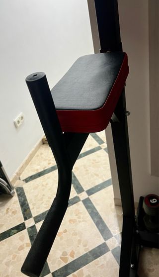 Estación de dominadas y fondos