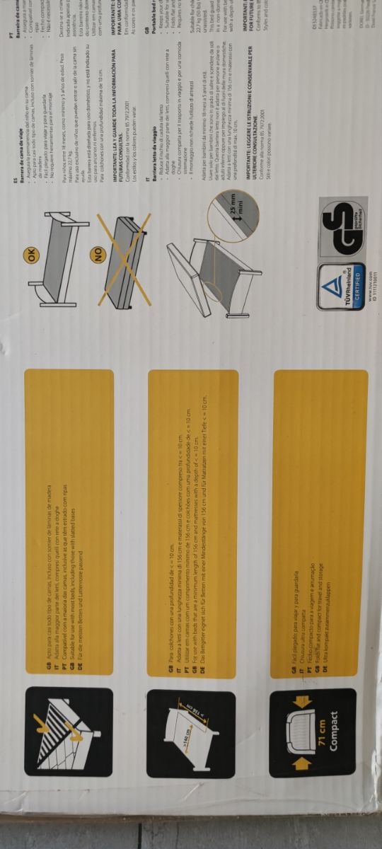 Barrera de Cama Safety 1st Portátil