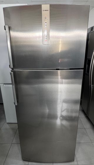 NEVERA 2 PUERTAS BOSCH NO FROST EN INOX 70CM