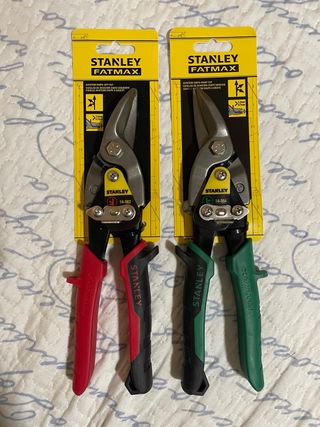 Tijeras Chapa Stanley Corte Izq/Der Fatmax