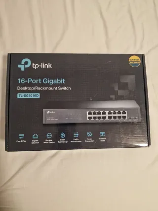 TP-Link 16-Port Gigabit Switch TL-SG1016D