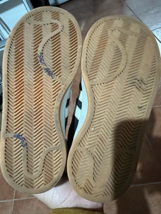 Zapatillas Adidas Campus Negras Talla 32