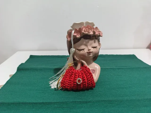 Portachiavi uncinetto fatti a mano