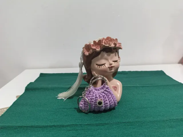 Portachiavi uncinetto fatti a mano