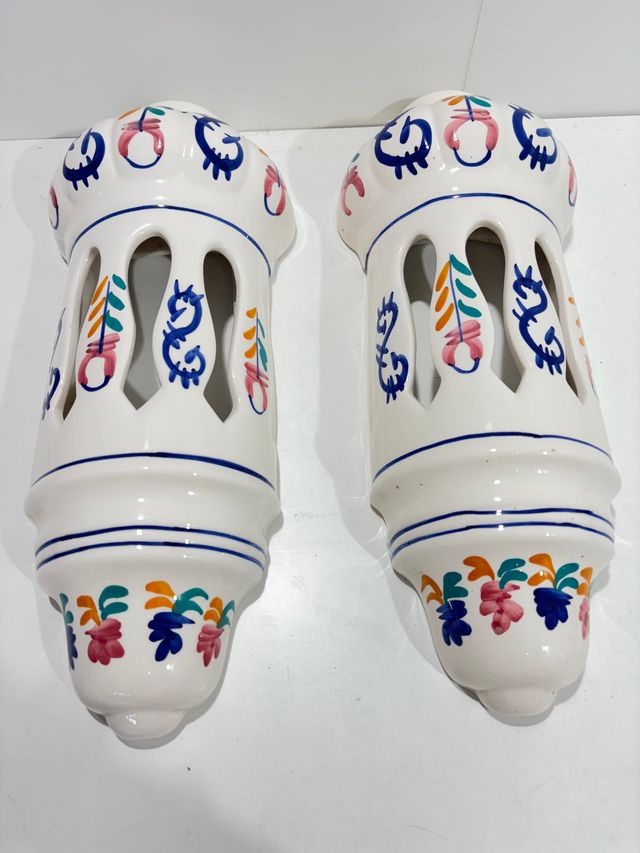 Faroles/Apliques Pared Cerámica Artesanal