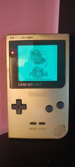 Nintendo Game Boy Light Dorada