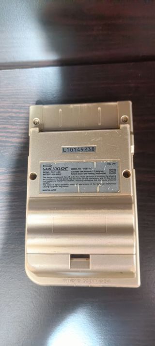 Nintendo Game Boy Light Dorada
