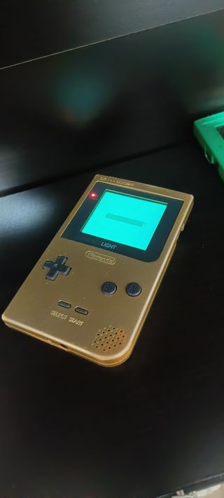 Nintendo Game Boy Light Dorada