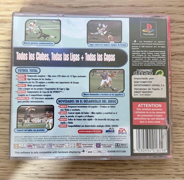 FIFA 99 PSX PAL Español
