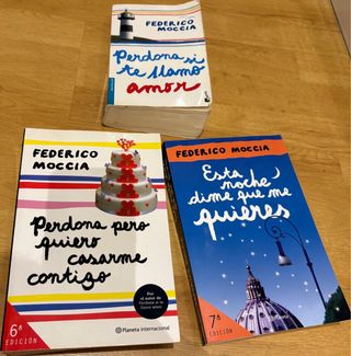 Pack libros de Federico Moccia