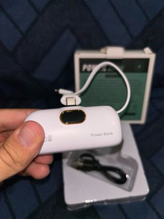 Batería Externa Mini 20W USB-C iPhone cargador