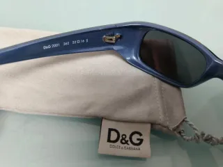 Gafas de sol D&G Dolce & Gabbana negras y azules