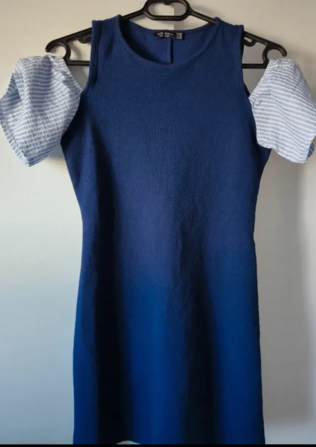 Vestido Bershka Azul Talla M
