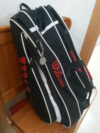 Paletero Pádel Wilson Negro