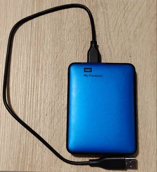 Disco Duro Externo WD My Passport 1TB Azul USB 3.0
