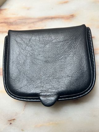 Monedero Piel Loewe Anagrama Negro