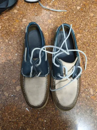 Scarpe Timberland vela beige/blu