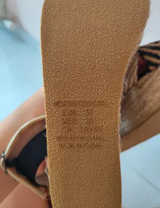 Sandalias plataforma negras 