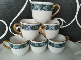 Juego de té La Cartuja Sevilla