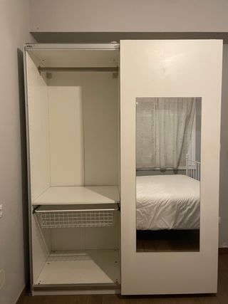 Armario Ikea Blanco con Espejo
