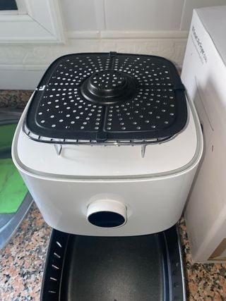 Freidora de aire blanca