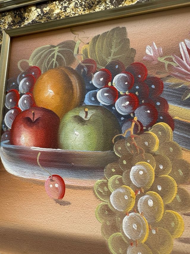 Frank Lean Still Life Oil Quadro